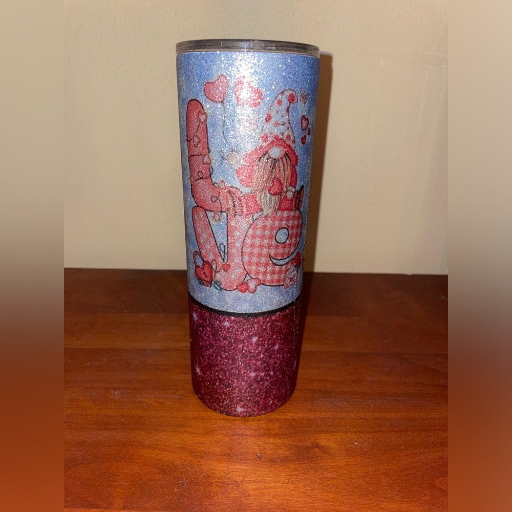 Glittery Love Tumbler